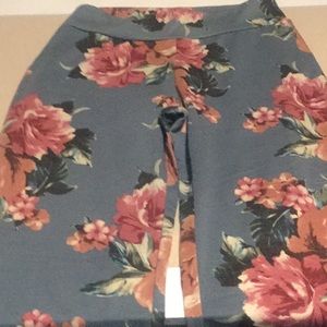 Floral Palazzo Pants